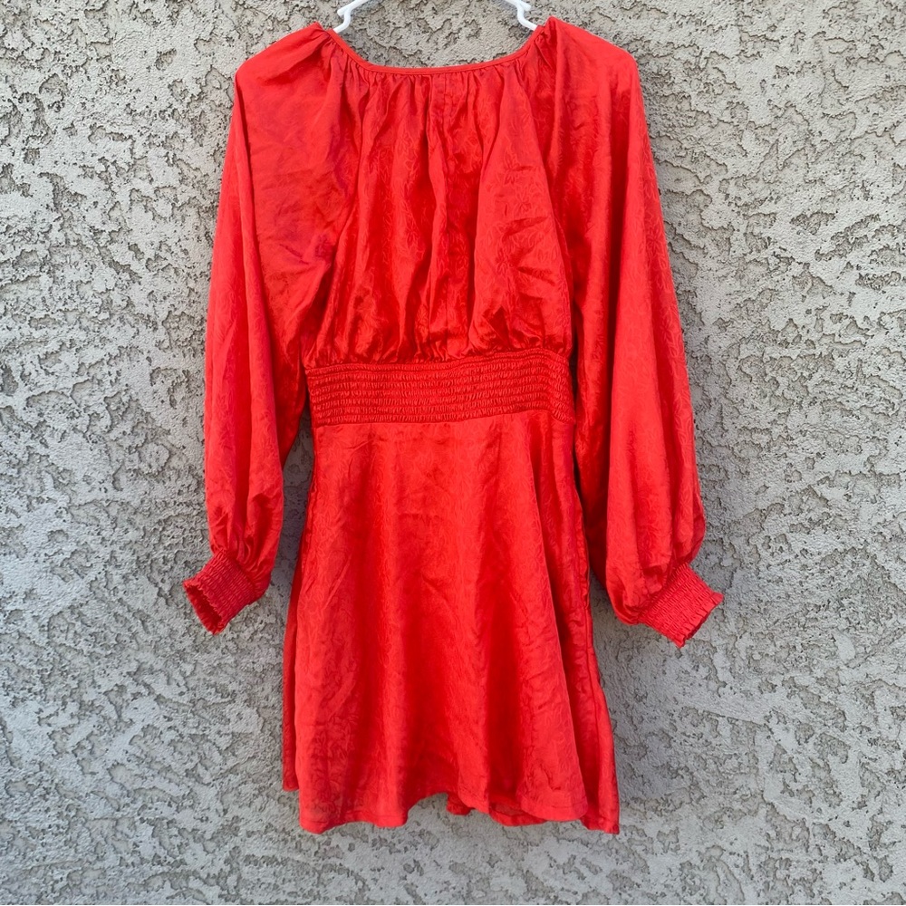 URBAN OUTFITTERS Rebecca Long Sleeve Mini Dress - Picture 8 of 11